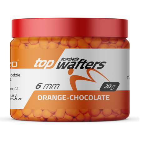 Match Pro Top Dumbels Wafters ORANGE CHOCOLATE 6x8mm 20g