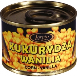 Lorpio Kukurydza w puszce aromatyzowana w zalewie truskawka70 gr