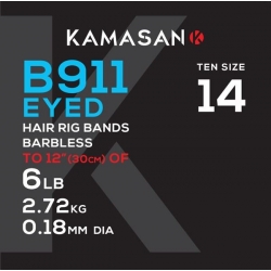 Kamasan przypony B911X z gumką 12/022