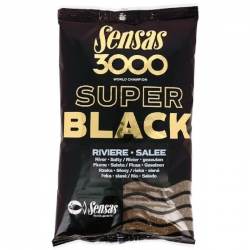 Sensas Super Black Rivier Salee Zanęta 1kg