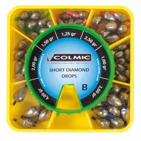 Colmic SHORT DIAMOND BOX B - paleta oliwek