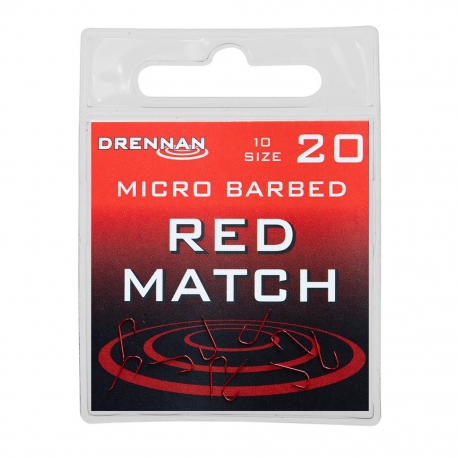 Drennan Red Match Haczyki 10szt. nr20