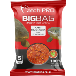 Match Pro Big Bag Karp Truskawka 5kg