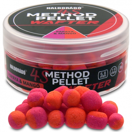 Haldorado 4S Method Pellet Wafter 6,8 mm - Chilli & Czosnek