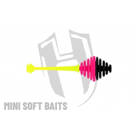 Herakles Mini Soft Baits- Ringo Tail (50 mm) kolor BWP