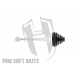 Herakles Mini Soft Baits- Ringo Tail (50 mm) kolor BLACK White