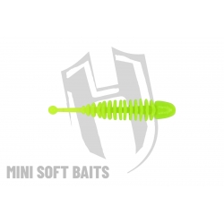 Herakles Mini Soft Baits- RINGO (42mm) kolor CHARTREUSE