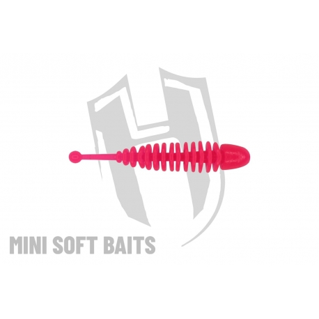 Herakles Mini Soft Baits- RINGO (42mm) kolor PINK