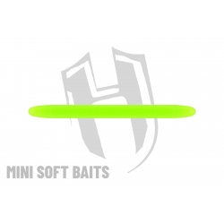 Herakles Mini Soft Baits RDB WORM (60 mm) kolor Chartreuse