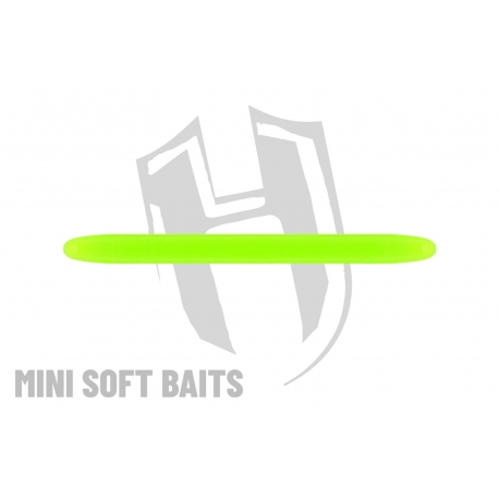 Herakles Mini Soft Baits RDB WORM (60 mm) kolor Chartreuse