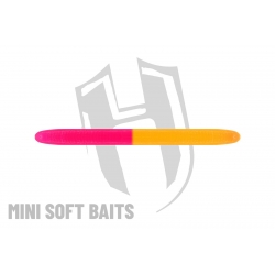 Herakles Mini Soft Baits RDB WORM (60 mm) kolor ORANGE PINK