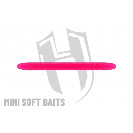 Herakles Mini Soft Baits RDB WORM (60 mm) kolor PINK