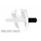 Herakles Mini Soft Baits- TAD (75mm) kolor Black White