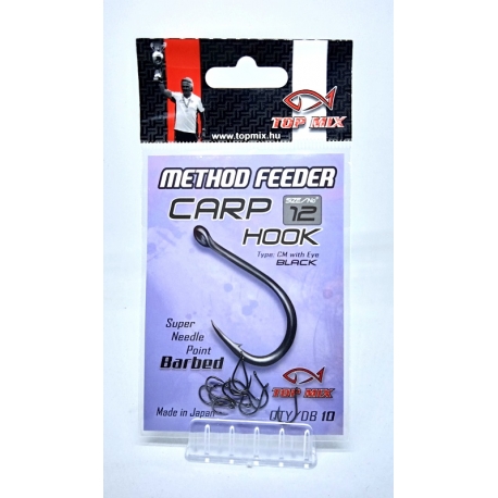 Top Mix Method Feeder Carp Hook nr10