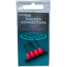 Drennan - Dacron Connectors Medium Yellow 4szt