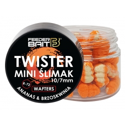 Mini Ślimak Wafters - R-72 Ananas & Brzoskwinia - Feeder Bait