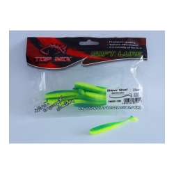 Top Mix Shiner Shad Niebiesko - limonkowy 76 mm