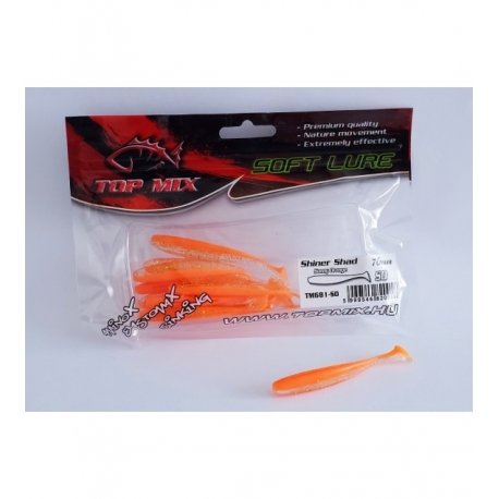 Top Mix Shiner Shad Sunny Orange 76 mm