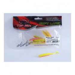 Top Mix Shiner Shad Różowo- Żółty 76 mm