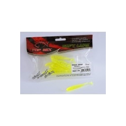 Top Mix Shiner Shad Żółty fluo 76 mm