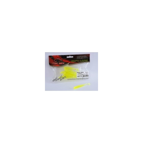 Top Mix Shiner Shad Żółty fluo 76 mm