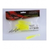 Top Mix Shiner Shad Żółty fluo 76 mm