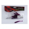 Top Mix Shiner Shad Fioletowo-Czerwony 76 mm