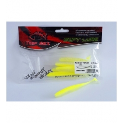 Top Mix Shiner Shad Żółty fluo 100 mm