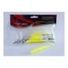 Top Mix Shiner Shad Żółty fluo 100 mm