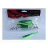 Top Mix Shiner Shad Niebiesko- limonkowy 100 mm