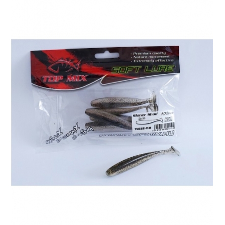 Top Mix Shiner Shad Szary 100 mm