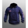 Bluza z kapturem Team Top Mix w kolorze niebieskim - XL