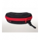 TOP MIX Okulary przeciwsłoneczne sportowe z polaryzacja w kolorze czerwonym z etui
