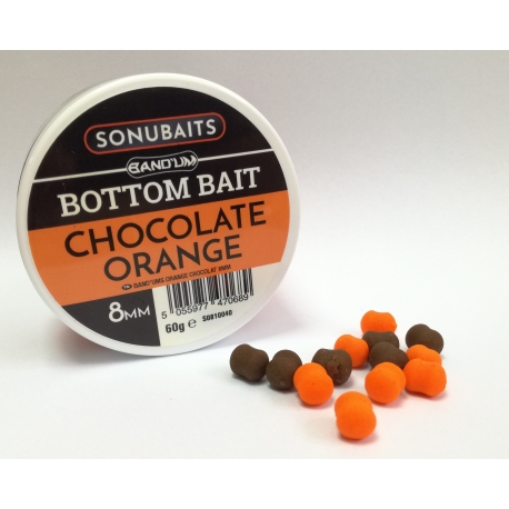 Sonubaits Band'Um Bottom Bait - 6mm Chocolate Orange