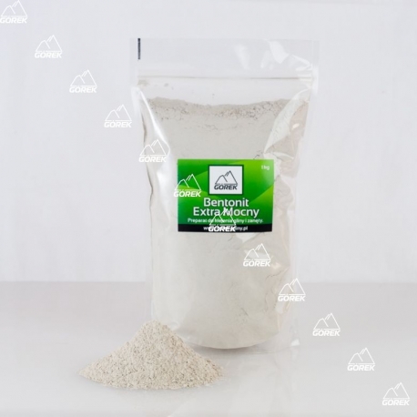 Górek BENTONIT EXTRA MOCNY 1 KG (OPAKOWANIE DOYPACK)