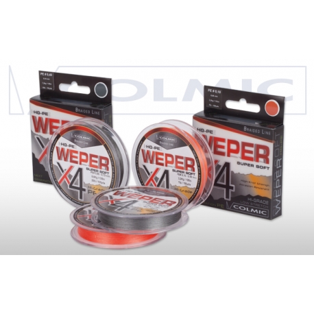 Colmic WEPER X4 GREY - plecionka 150yd