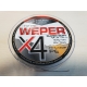 Colmic WEPER X4 GREY - plecionka 150yd