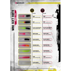 Herakles Mini Soft Baits- RINGO (42mm) kolor White Pink