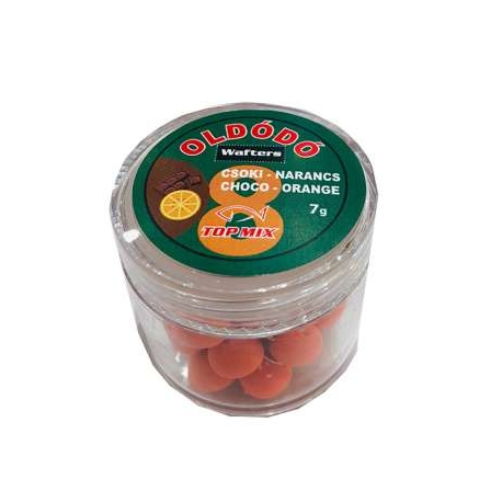 TOP MIX Wafters OLDODO Kulka 8 mm - Choco - Orange