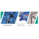 Colmic SUPERIOR FIBERGLASS UMBRELLA 2,50m - parasol